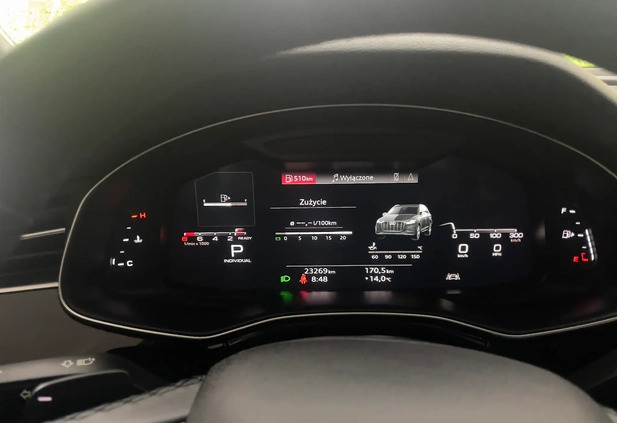 Audi Q7 cena 189000 przebieg: 24269, rok produkcji 2021 z Mielec małe 326